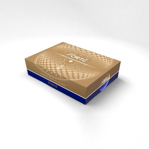 Create a futuristic, high-end packaging golf ball box for Foremost Golf Design by Levro