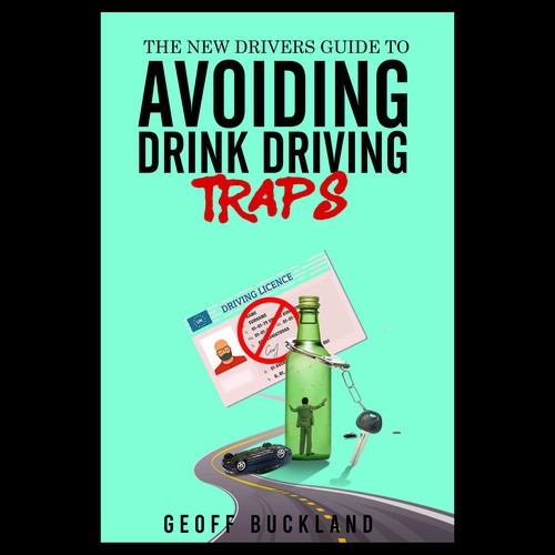 "Need an impactful cover for a book aimed at stopping young drivers from drink driving" Design by morningzeenia