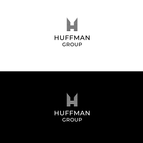 Huffman Group Logo Design by SHbro