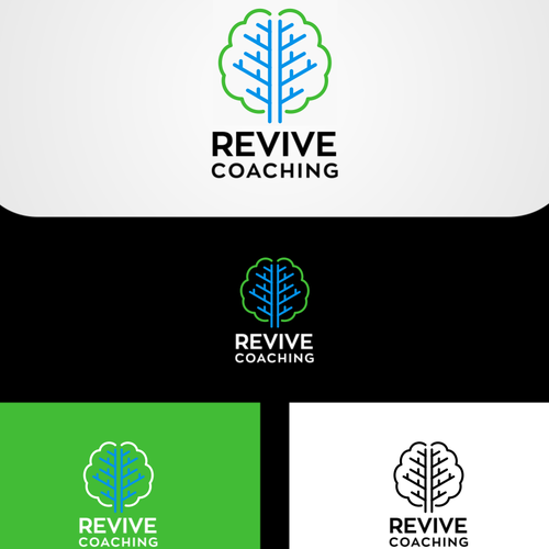 An inspiring logo for a brain injury recovery coach helping people to get their lives back Design by khar15ma89