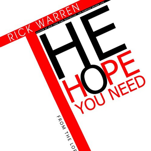 Design Rick Warren's New Book Cover Design by Mike-O