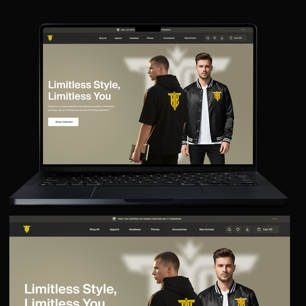 Premium Shopify Store for Luxury Lifestyle Brand