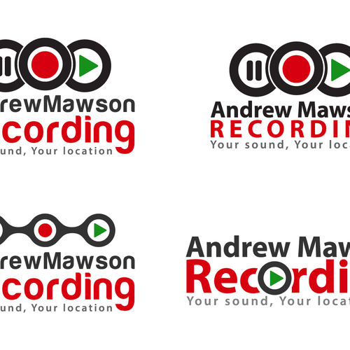 New logo wanted for andrew mawson recording, Logo design contest