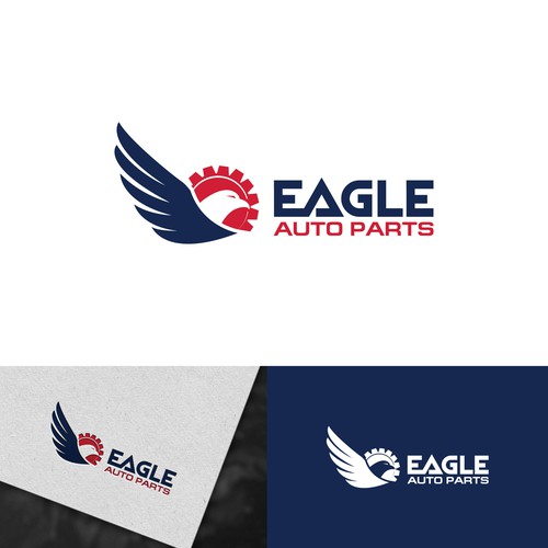 Fresh Logo for Eagle Auto Parts Design by Web Hub Solution