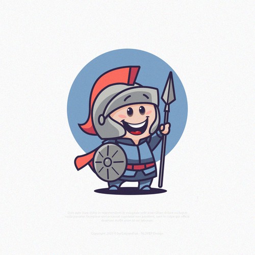 Warrior Mascot Design by NLOVEP-7472