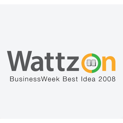 Help WattzOn (BusinessWeek Best Idea 2008) with a new logo Design by SHIO