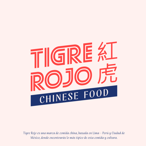 Tigre Rojo Chinese Food Design by FoxPixel