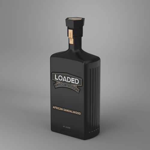 Masculine Cologne-Scented Laundry Detergent Bottle Diseño de ¤H5¤