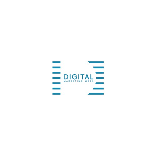 Logo for a digital marketing conference Design by Gabri.