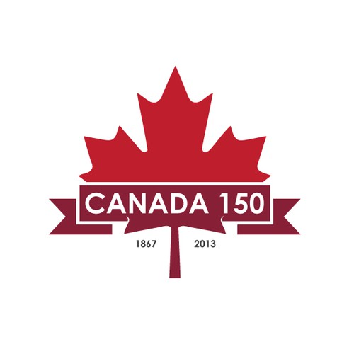 Community contest: Design Canada’s 150th birthday logo! Design by clickasaur