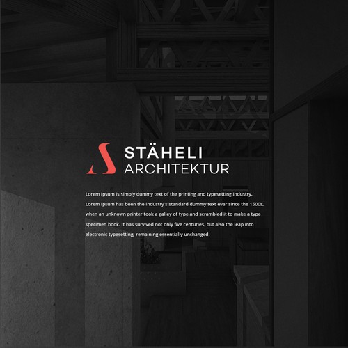 Modern Logo for new Swiss Architecture Office Design by mimi.art