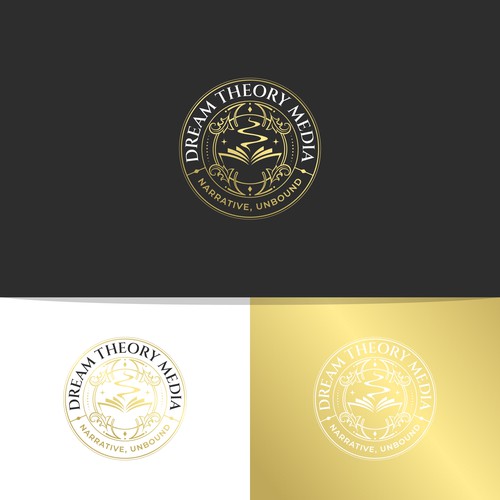 "Need a dreamy, artsy logo to promote our online publication and books" winning Banner ad
