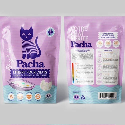 Cat Litter startup Minimalistic packaging - Contest Design von agooshe