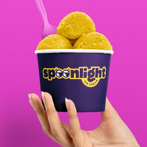 Bold and cheeky ice cream brand launching in AL/GA Design by Half-Tone™