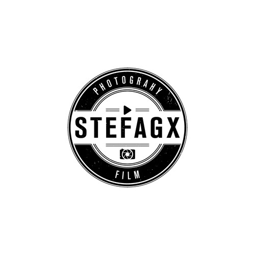 Photographer and filmmaker logo in modern style. Company is restructured and gets a new name Design by Arsart Design