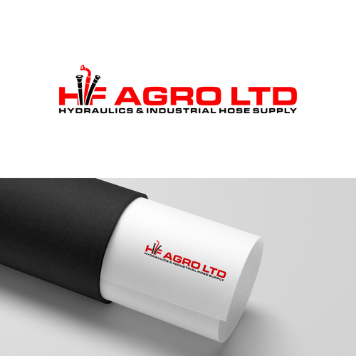 Hydraulic hose shop logo Design by ghayda