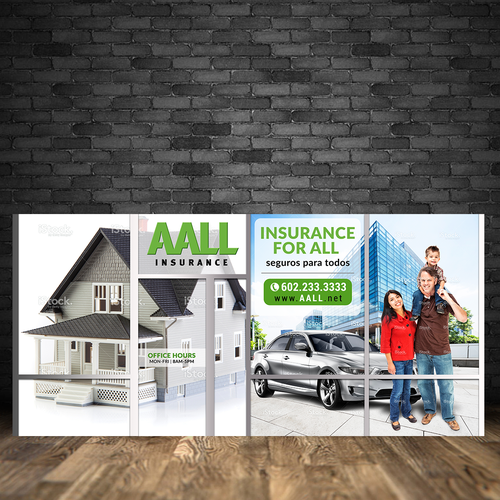 Create instantly identifiable window signage for AALL ...