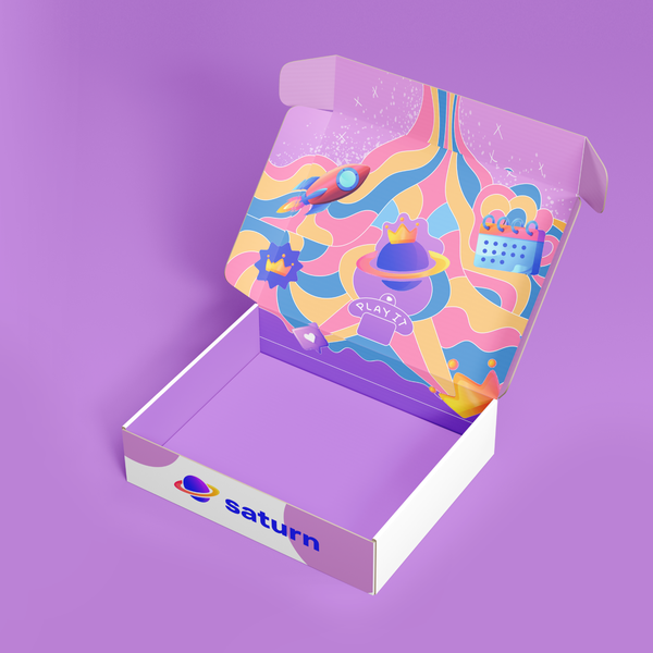 Fun packaging box design