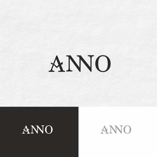 Craft a Unique Wordmark and Monogram for ANNO's Luxury Evening Wear Réalisé par apelsini