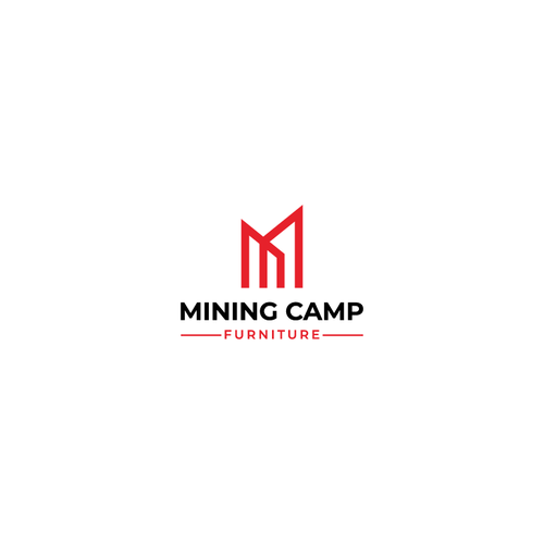 Mining Camp Furniture Logo Design réalisé par indahlestar16