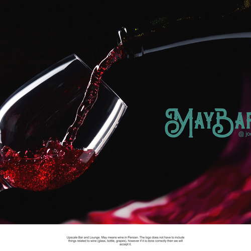 Logo for Upscale bar and lounge Diseño de Raden Gatotkaca