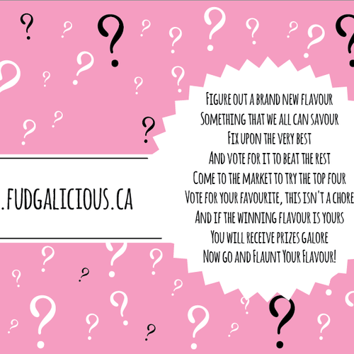 Designs | Flaunt Your Flavour! Create a Postcard for a fudgalicious ...