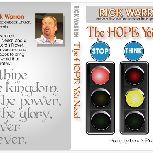 Design Rick Warren's New Book Cover Diseño de Mlodock