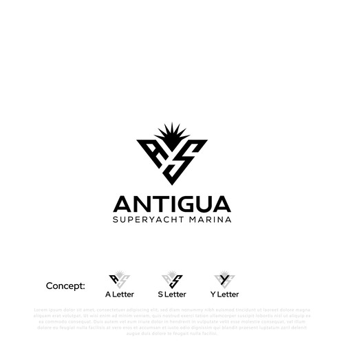Logo / Icon for ASY Marina Design by designXd_pro