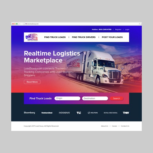 Home Page Website Design Design by rianhandrian