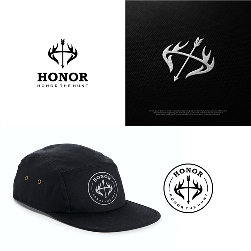 blue09さんのDesign a masculine logo for HONOR HUNTING.comデザイン