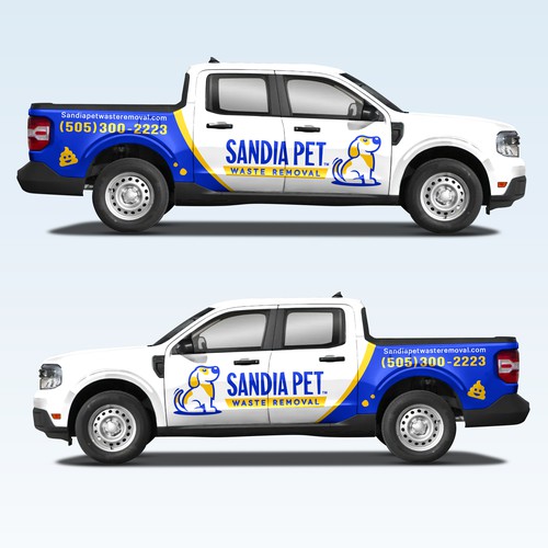 Half Wrap for business fleet vehicles Design by DuhaCreative