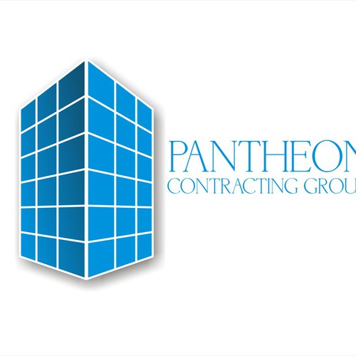 logo for Pantheon Contracting Group Design by spaceart