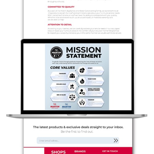 Mission Statement & Core Values Infographic Design by Bahadurk