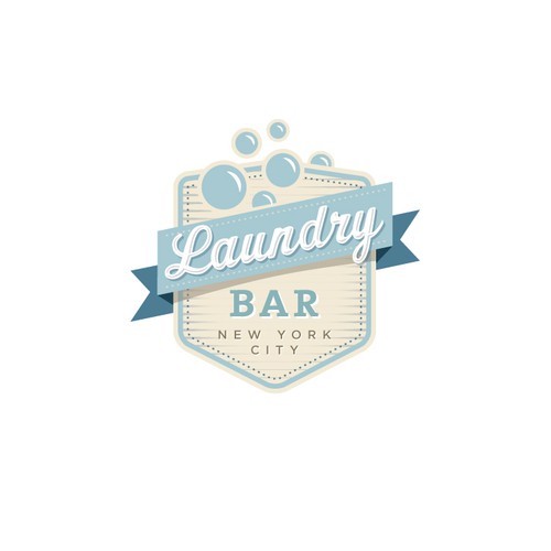 LaundryBar needs a new Retro/Web2.0 logo デザイン by plusfour