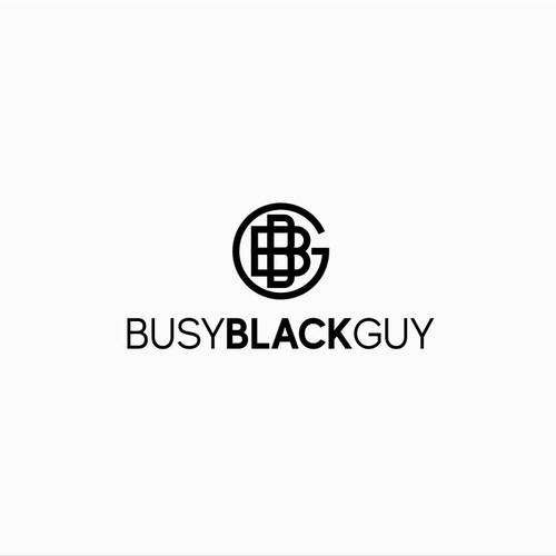 BusyBlackGuy Logo Contest Design by kautsart