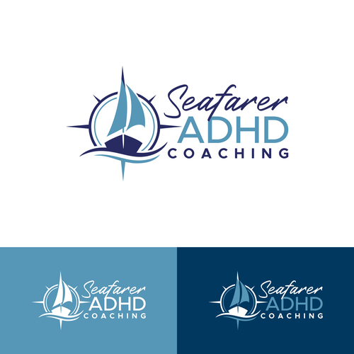 Abstract sailboat logo to evoke navigation and adventure Design by rzaltf