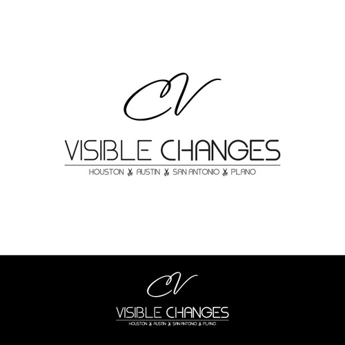 Create a new logo for Visible Changes Hair Salons Diseño de virtualni_ja