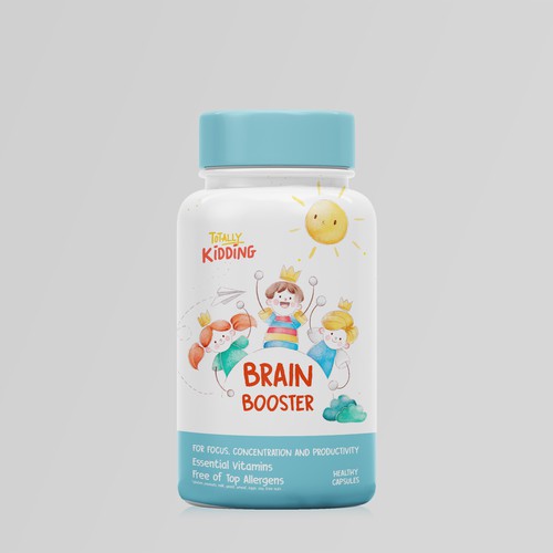 Design a Label for a Children's Vitamin Company! Design by AnChY.MaT