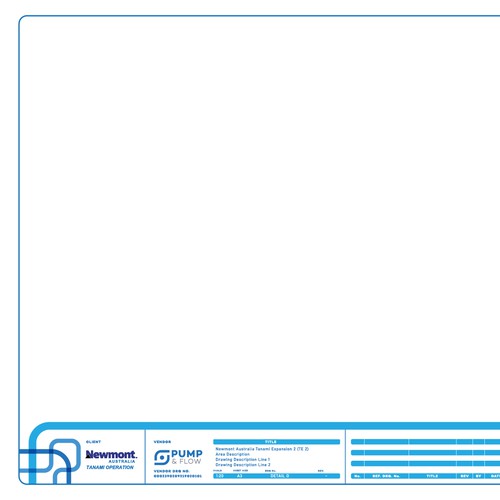 Title block for technical drawings Design von winmal