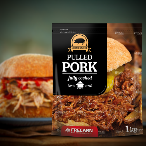 Packaged 2025 pulled pork