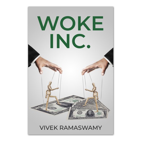 Woke Inc. Book Cover デザイン by bravoboy