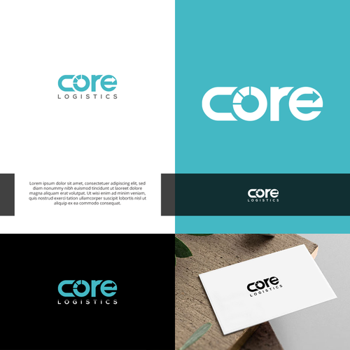 Core Logistics Revamp Logo Design by airdesigns24