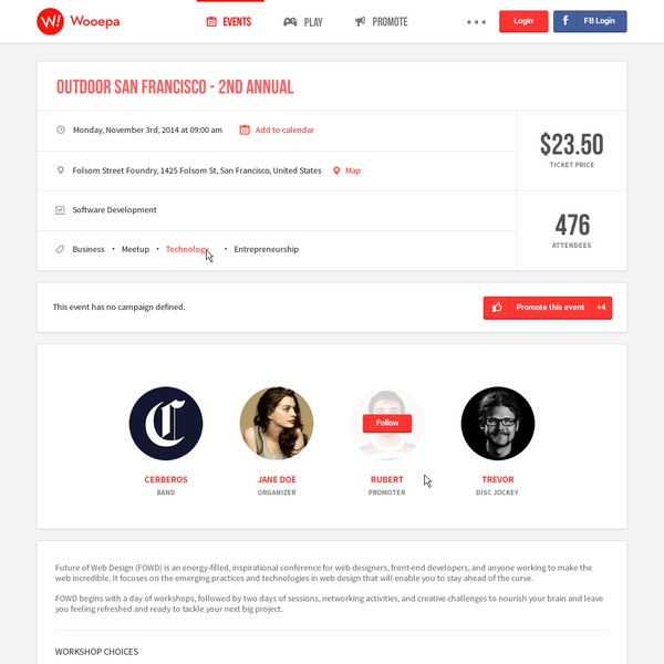 Promote Through Friends -Wooepa