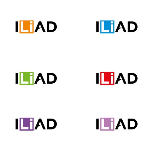 Iliad Logo Design Design réalisé par BlackSheep™