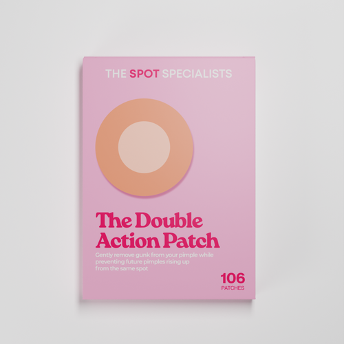 Pimple Patch PACKAGING to appeal to FEMALE BEAUTY user Design by Tamara.D