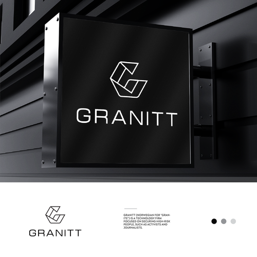 Logo to represent cybersecurity for high-risk people Design by S2Design