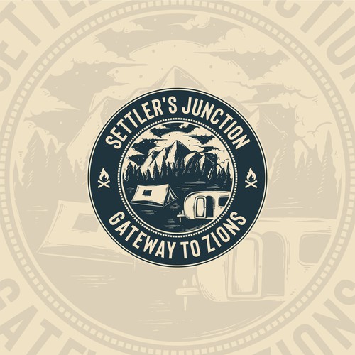 Logo Design for Settler's Junction RV Resort Design by Rolan Putut Wijaya