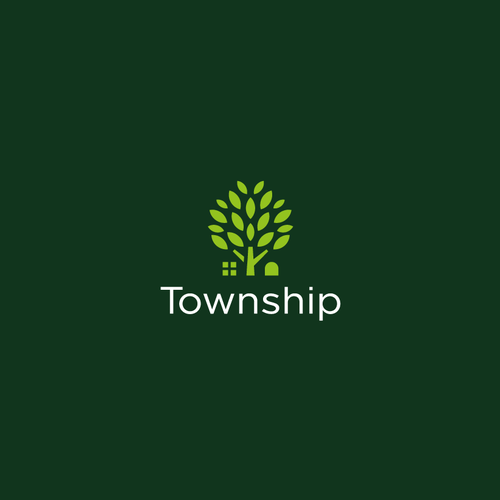 Logo design for new construction rental community of high-end townhomes Design by banastudios