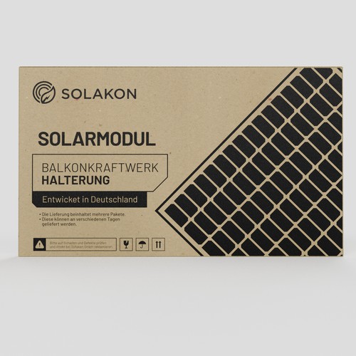Create a nice Packaging Design for Solar Panels Design by Carl Haus