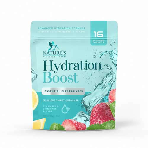 Refreshing Hydration Electrolytes Design Needed for Nature's Nutrition Design by a x i o m a ™